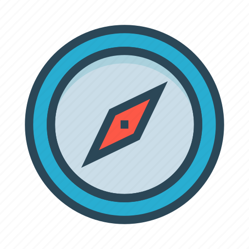 Compass, direction, gps, navigation, north icon - Download on Iconfinder