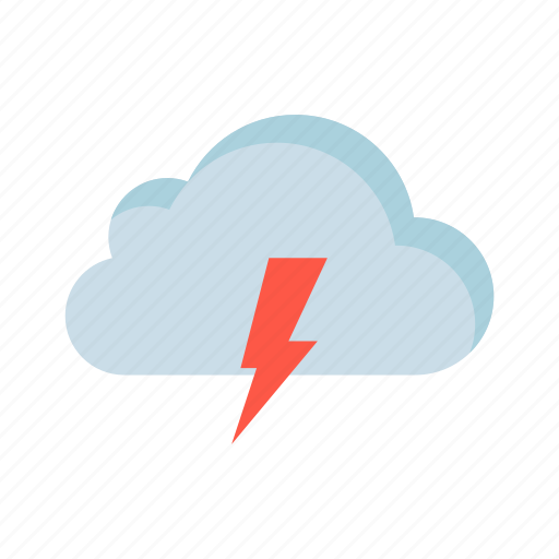 Climate, cloud, flash, server, weather icon - Download on Iconfinder