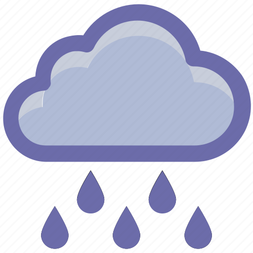 Cloud, cloudy, rain, rainy, water, weather icon - Download on Iconfinder