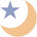 forecast, islam, moon, night, sleep, star, weather