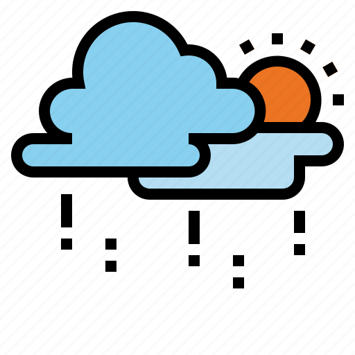 Cloud, drizzly, rainy, sky, sunny icon - Download on Iconfinder