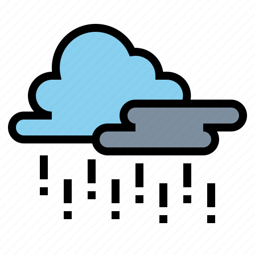 Cloudy, meteorology, rainy, season, weather icon - Download on Iconfinder