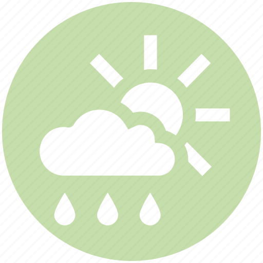 Cloud, day, forecast, rain, rainy, sun, weather icon - Download on Iconfinder