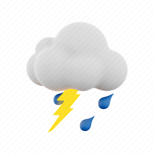 Png, rain, weather, climate, thunderstorm, forecast, cloud 3D illustration - Download on Iconfinder