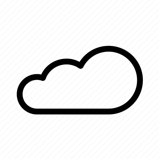 Cloud, line, outline, sky, weather icon - Download on Iconfinder