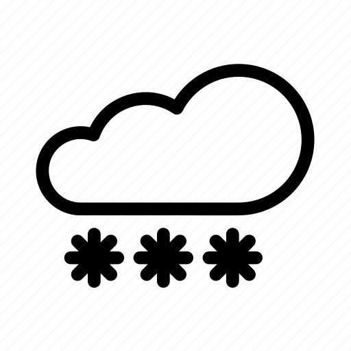 Cloud, line, outline, rain, sky, snow icon - Download on Iconfinder