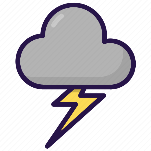 Cloud, cloudy, storm, weather icon - Download on Iconfinder