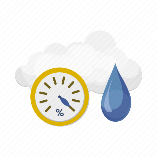Barometer, cloud, drop, forecast, weather icon - Download on Iconfinder