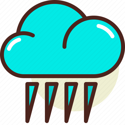 Cloud, disaster, flood, home, house, ice, weather icon - Download on Iconfinder