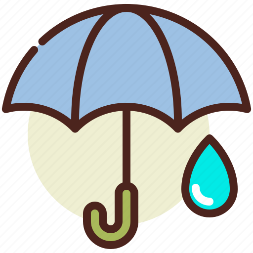 Drop, protection, security, umbrella, water icon - Download on Iconfinder