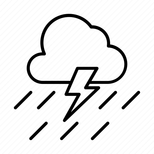Climate, eco, nature, rain, temperature, thunder, weather icon - Download on Iconfinder