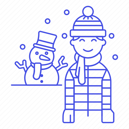 Cold, earflap, gloves, hat, male, meteorology, pom icon - Download on Iconfinder