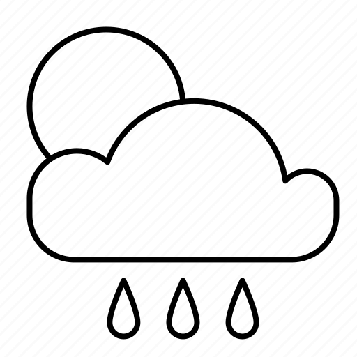 Cloud, rain, sun, sunny, weather icon - Download on Iconfinder