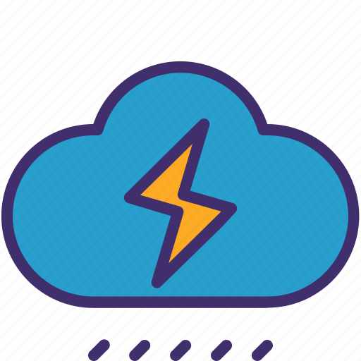 Bolt, electricity, energy, lightning, storm, thunder icon - Download on Iconfinder