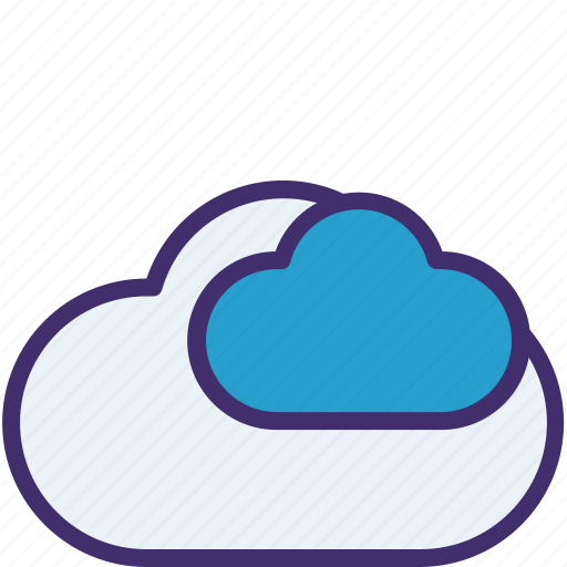 Cloud, cloudy, moon, night, rain, weather icon - Download on Iconfinder