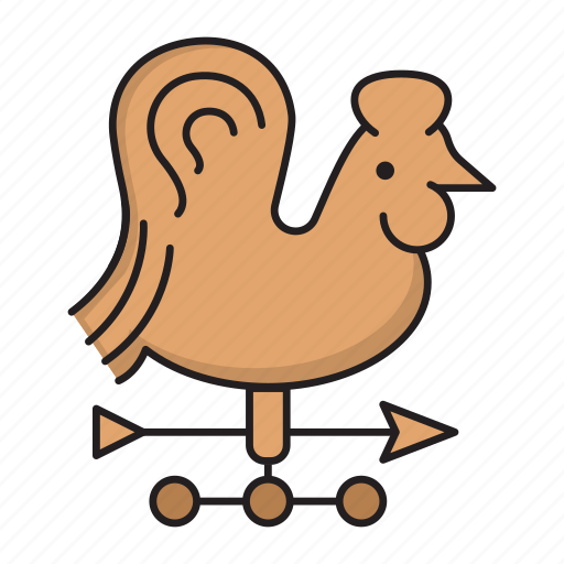 Arrow, cock, direction, sign, weather icon - Download on Iconfinder