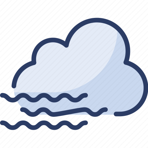 Cloudy, foggy, forecast, gloomy, haze, misty, smoky icon - Download on Iconfinder