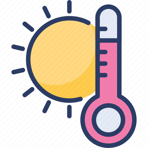 Hot, rays, summer, sun, sunny, warm, weather icon - Download on Iconfinder