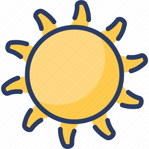 Heat, summer, sun, sunlight, sunny, warm, weather icon - Download on Iconfinder