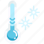 fahrenheit, snow, temperature, thermometer, winter 