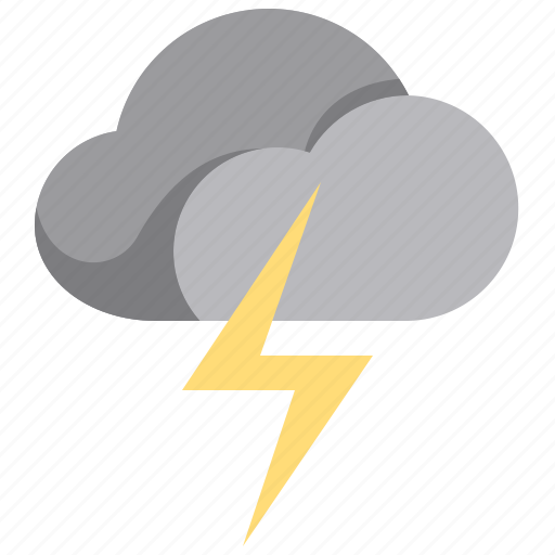 Cloud, forecast, thunderstorm, weather icon - Download on Iconfinder