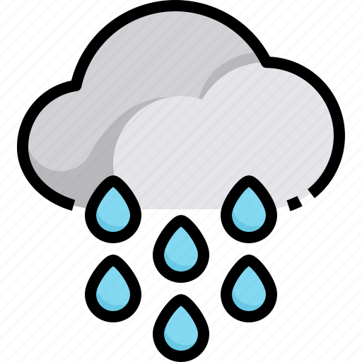 Cloud, haw, raining, rainy, weather icon - Download on Iconfinder