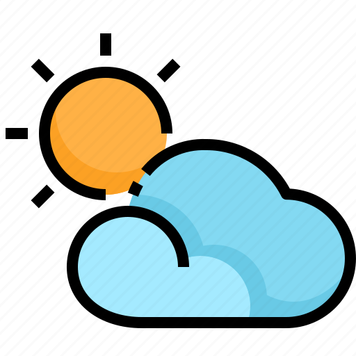 Cloud, summer, sun, sunny, weather icon - Download on Iconfinder