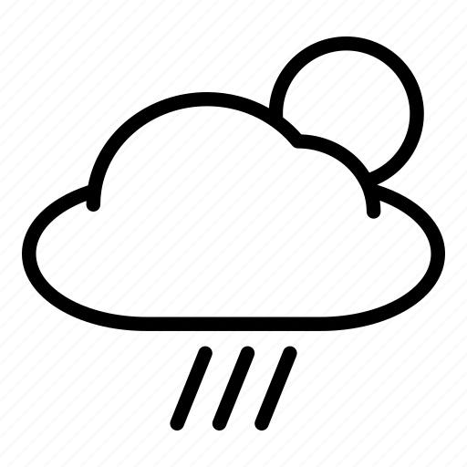 Climate, cloudscape, forecast, meteorology, rain, sun, weather icon - Download on Iconfinder