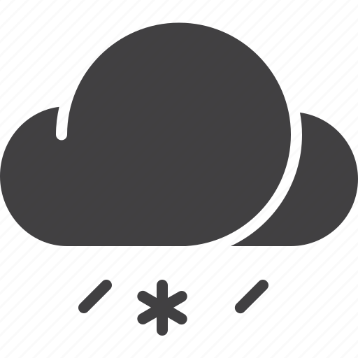 Cloud, sleet, snowflake, weather icon - Download on Iconfinder