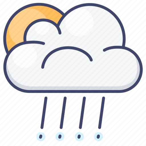 Rain, rainy, sun, clouds icon - Download on Iconfinder