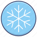snowflake, snow, winter, frost