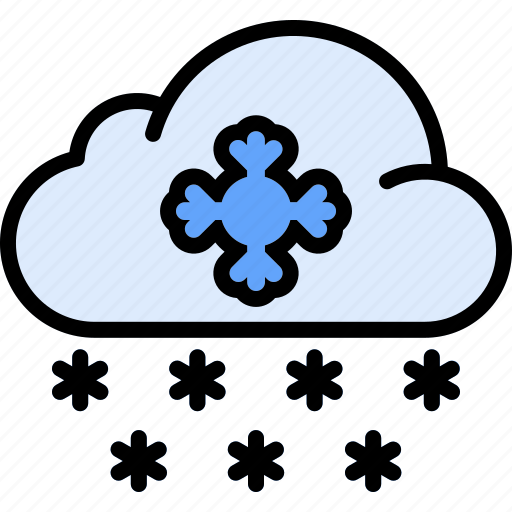 Winter, cold, snow, freeze, snowing, snowfall icon - Download on Iconfinder
