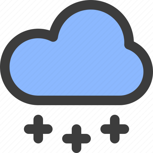 Rain, winter, snow, cloud, weather icon - Download on Iconfinder