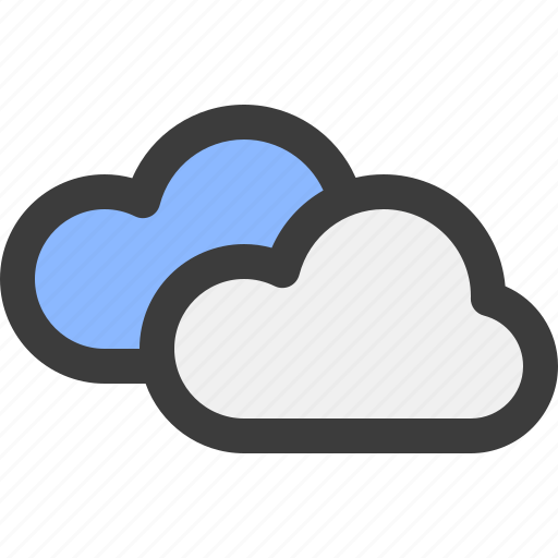 Cloudy, cloud, weather icon - Download on Iconfinder