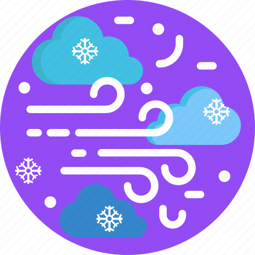 Climate, wind, cloudy, snowflakes, weather icon - Download on Iconfinder