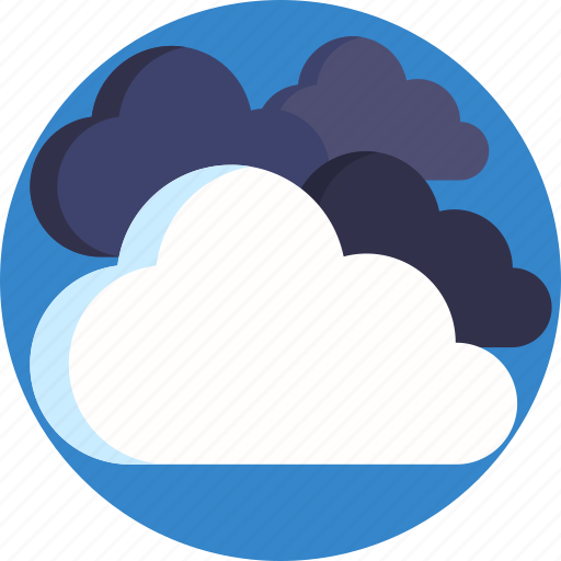 Cloudy, forecast, cloud, weather icon - Download on Iconfinder