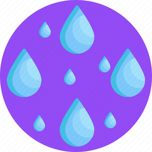 Droplets, drop, water, rain, weather icon - Download on Iconfinder