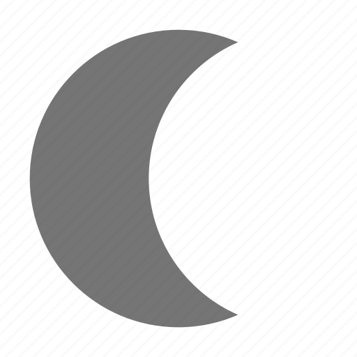Crescent, moon, waning icon - Download on Iconfinder