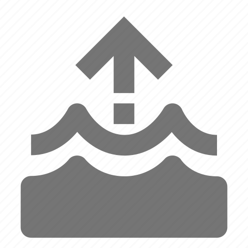 Up, water, water level icon - Download on Iconfinder