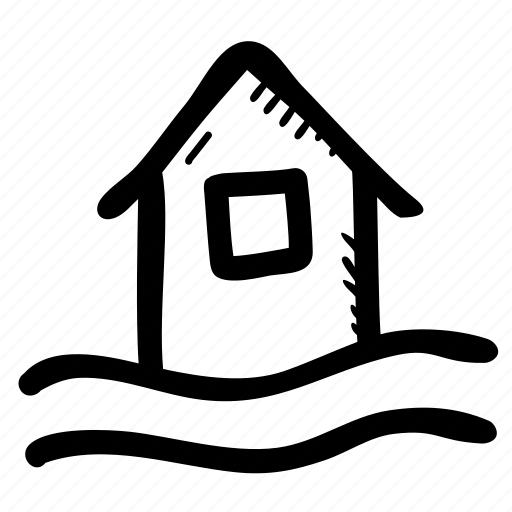 Flood, home, house icon - Download on Iconfinder
