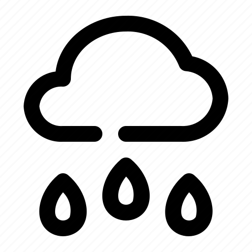 Heavy, rain, cloud, weather, season, sky, forecast icon - Download on Iconfinder