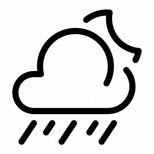 Night, rain, weather icon - Download on Iconfinder