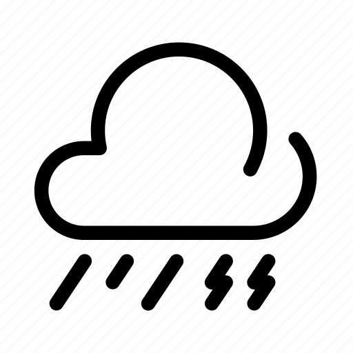 Rain, storm, weather icon - Download on Iconfinder