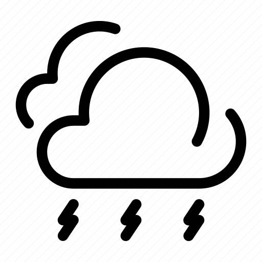 Storm, rain, weather icon - Download on Iconfinder