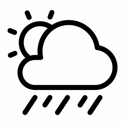 Rain, cloudly, weather, rainy icon - Download on Iconfinder
