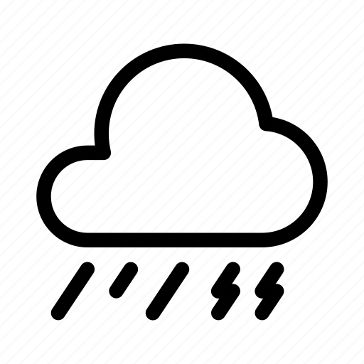 Rain, storm, light, weather icon - Download on Iconfinder