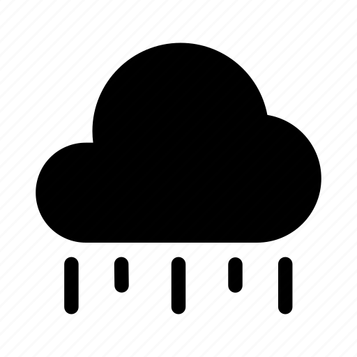 Drizzle, cloudy, weather icon - Download on Iconfinder