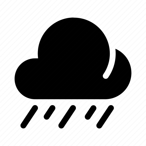 Rainy, cloud, weather, rain icon - Download on Iconfinder