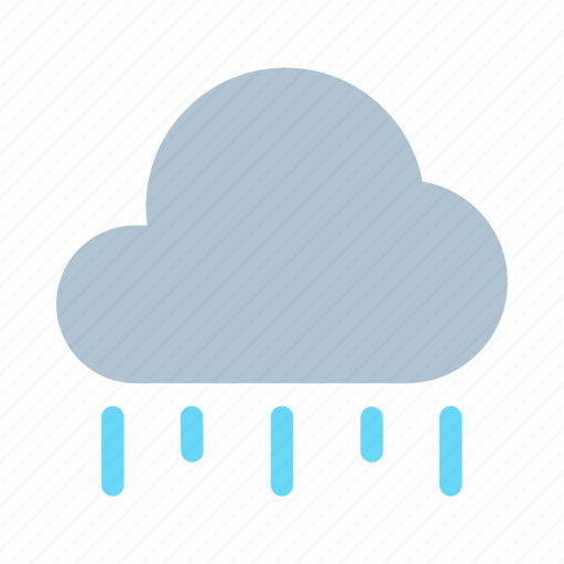 Drizzle, cloudy, weather icon - Download on Iconfinder