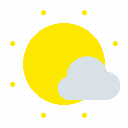 Sunny, warm, cloudy icon - Download on Iconfinder